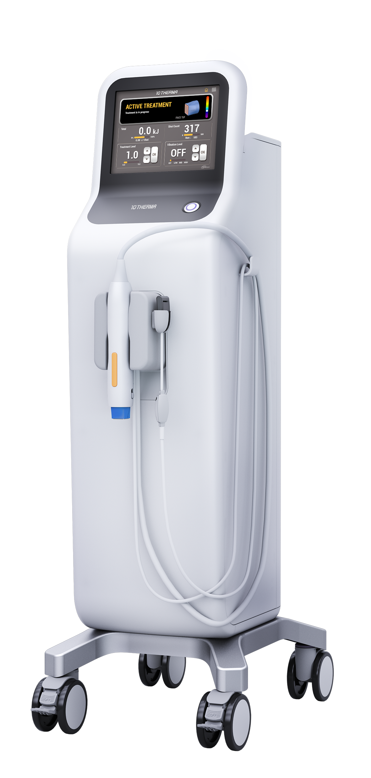 10THERMA單極射頻儀器斜角圖